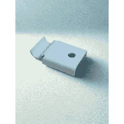 Chapa Soporte Balda Estantería Modular – Repuesto Metálico | Blanco