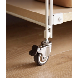 Rueda con Freno Estantería Modular – Giratoria Metálica | Unidad