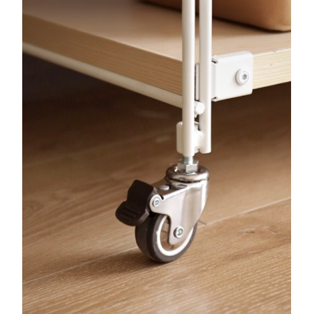 Rueda con Freno Estantería Modular – Giratoria Metálica | Unidad